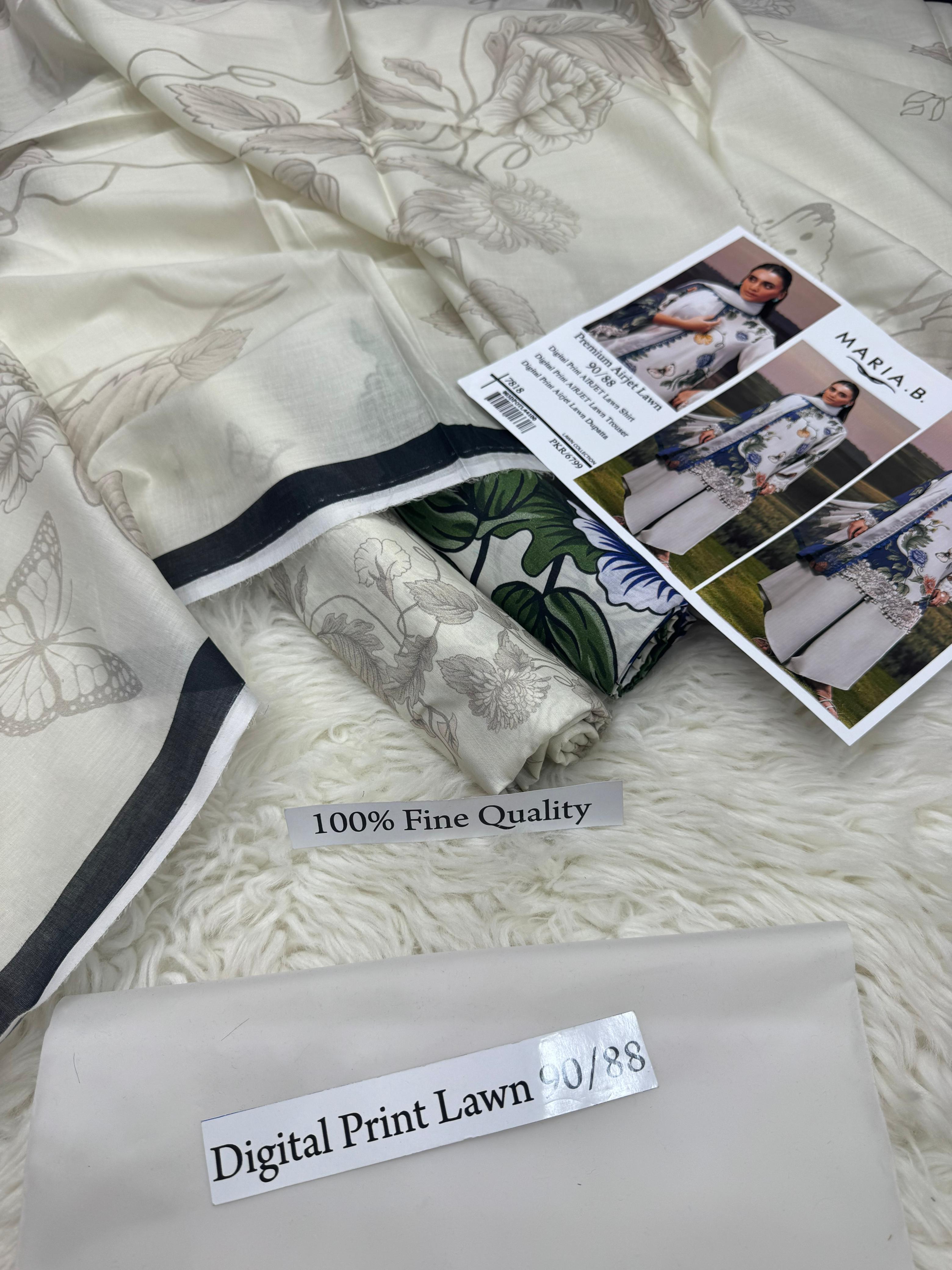 PREMIUM DIGITAL PRINT AIRJET LAWN 90/88 VOLUME