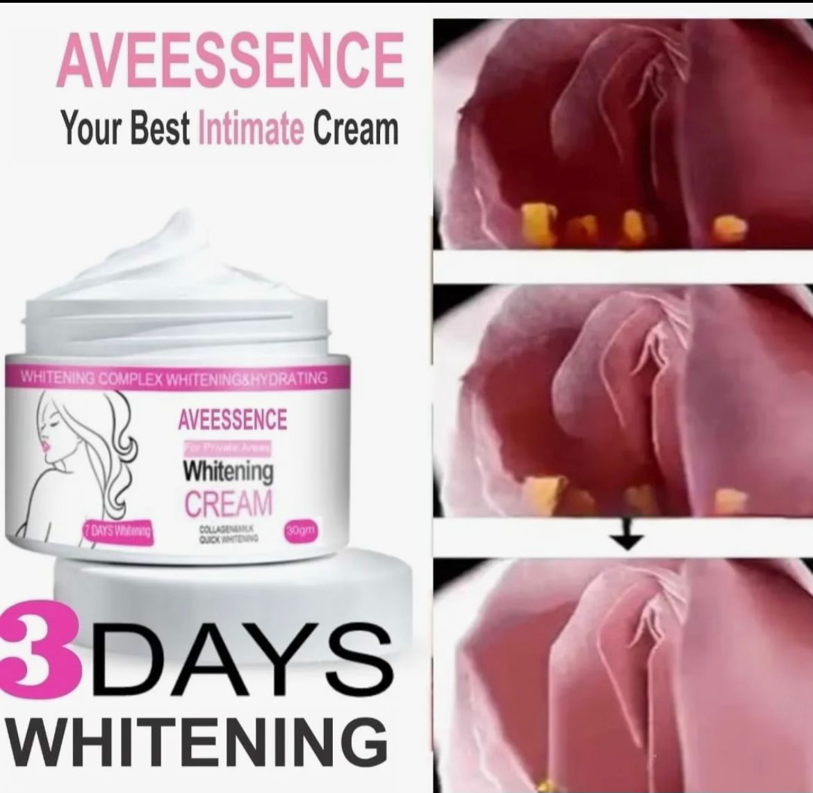 Pr*vate-s Part-s White-ning Cream